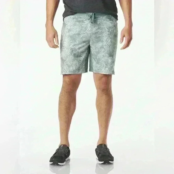 Glyder Acadia Short: Sage Tropic Print XL - Picture 1 of 9